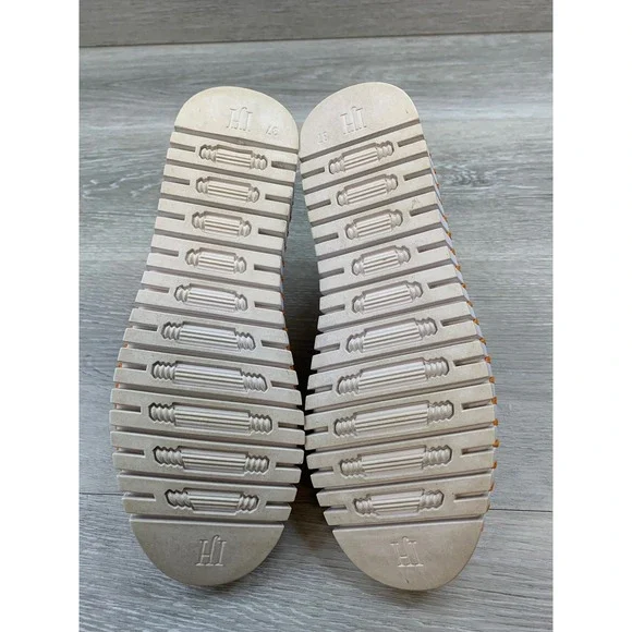 Ilse Jacobsen Women's Sneakers Hornbaek Tulip 139 Orange Laser Cut 7 Slip On - Picture 6 of 10